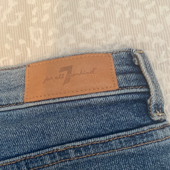 NWOT seven jeans with leopard stripe - Picture 6 of 6